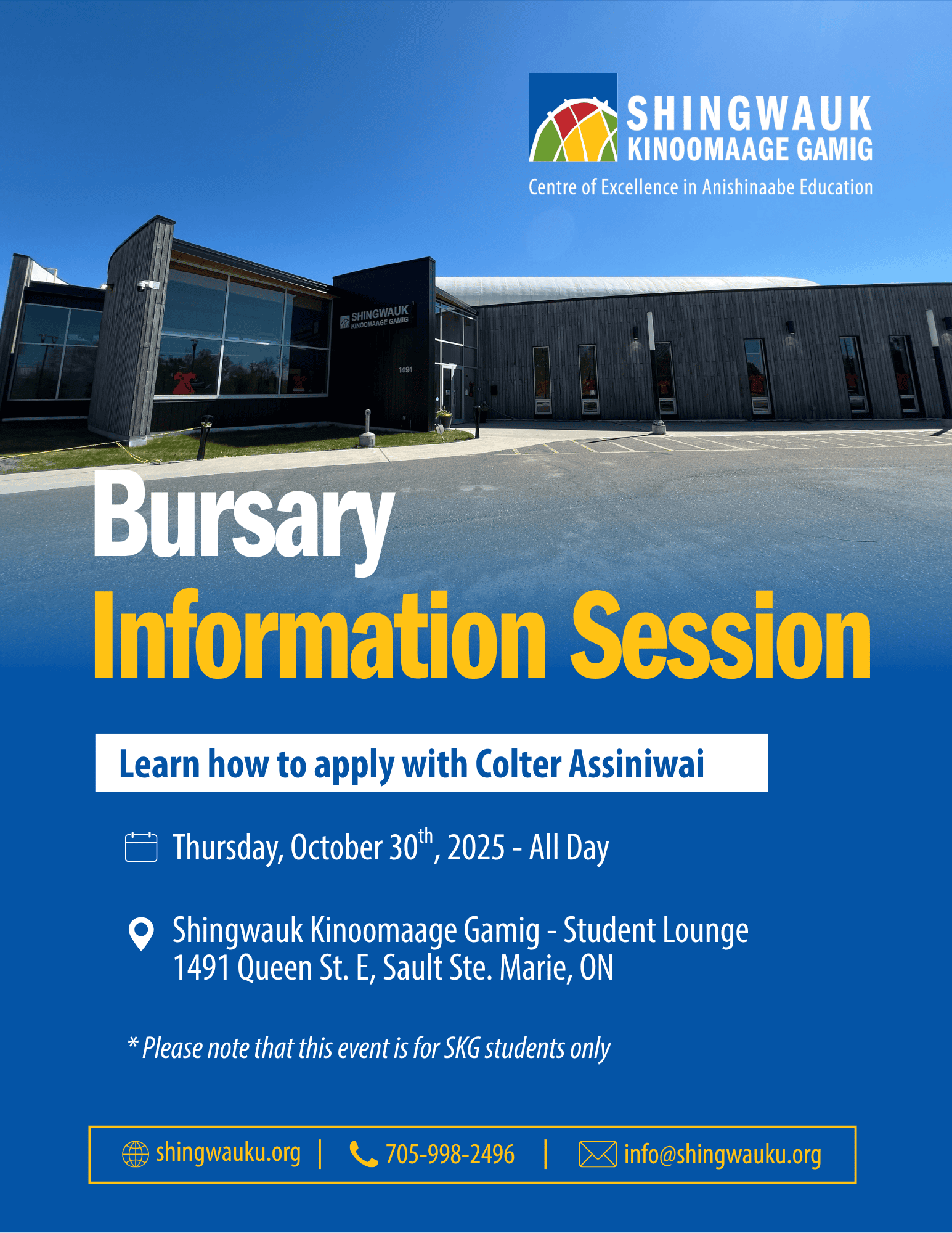 SKG Bursary Information Session